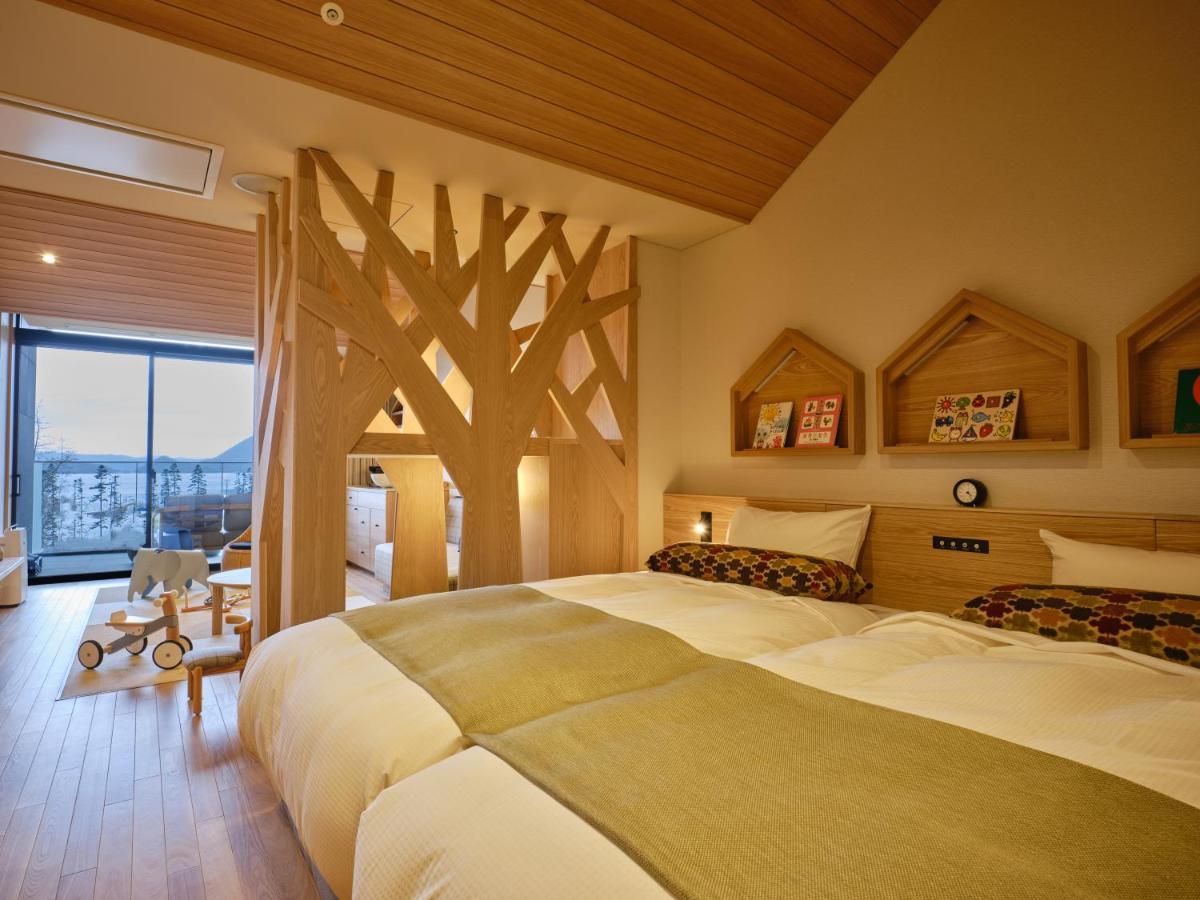 Lake Toya Tsuruga Resort Hikarinouta Toyako Extérieur photo