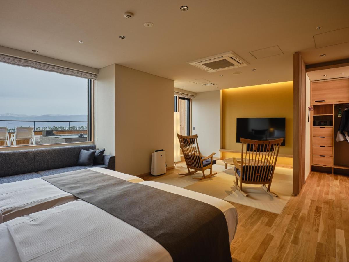 Lake Toya Tsuruga Resort Hikarinouta Toyako Extérieur photo