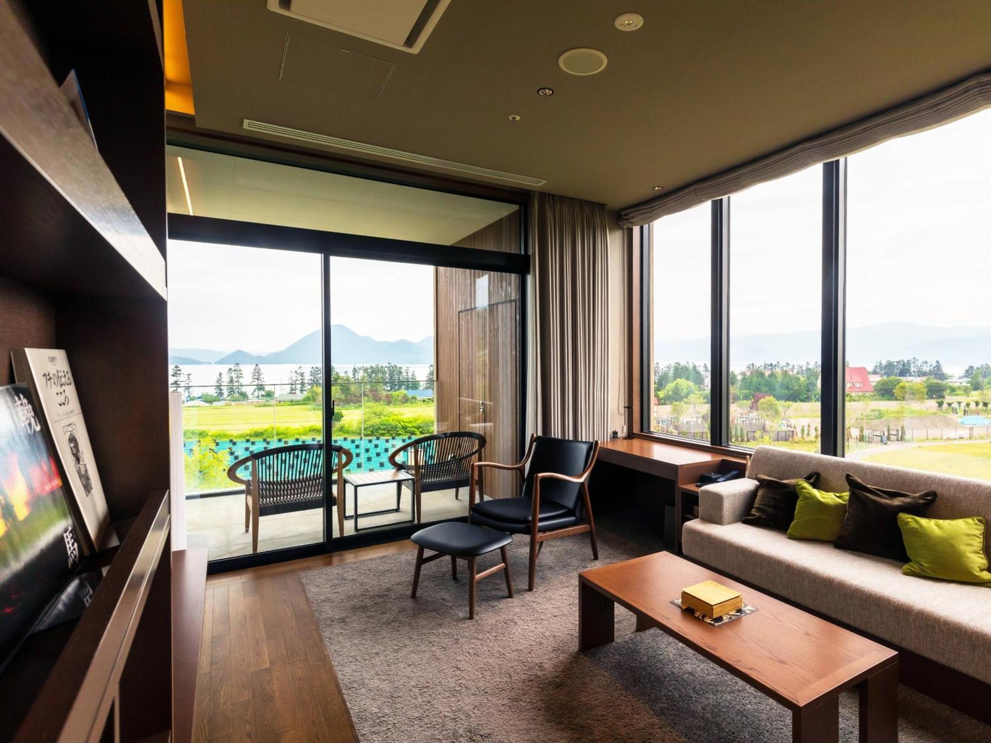 Lake Toya Tsuruga Resort Hikarinouta Toyako Chambre photo