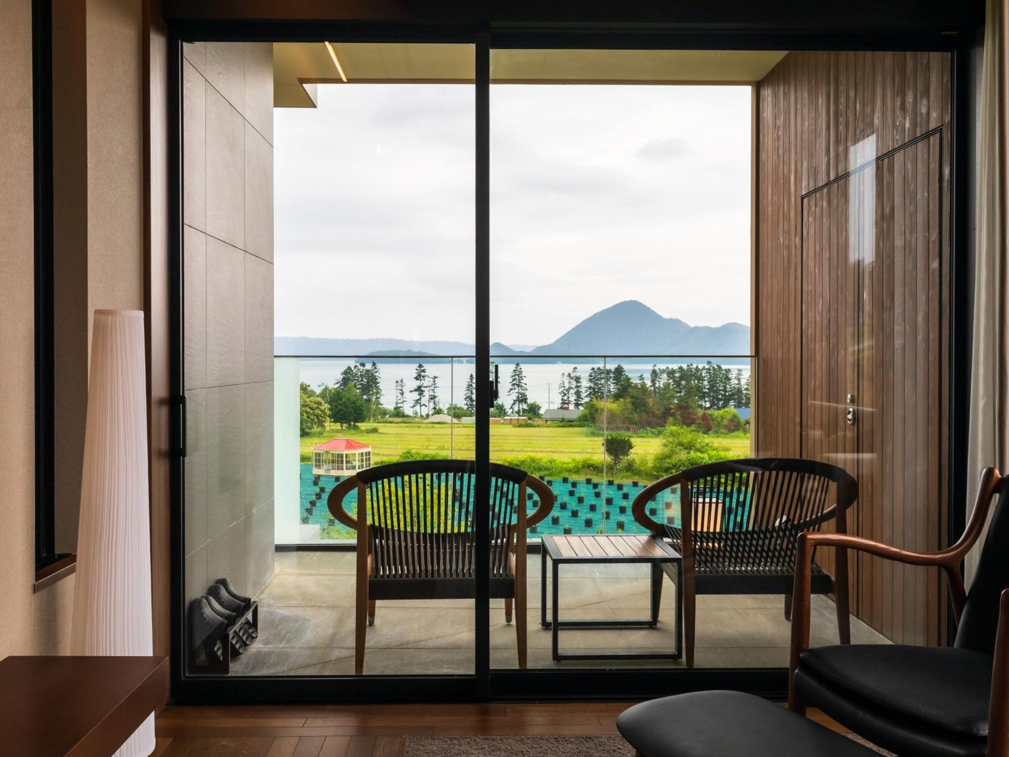Lake Toya Tsuruga Resort Hikarinouta Toyako Chambre photo